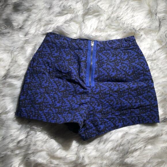 Urban Outfitters Silence and Noise Grunge Punk Purple & Black Shorts - Picture 6 of 6